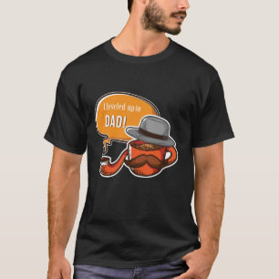 Ik heb me opgeklommen tot PAPA! T-shirt