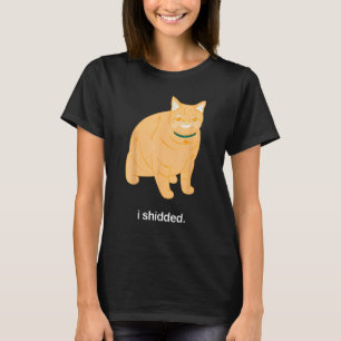 Ik heb me schaamteloos gedragen als Cat Trendy Cat T-shirt