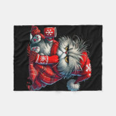 Ik heb me vermaakt toen het een vreselijke grappig fleece deken (Voorkant (Horizontaal))