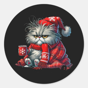 Ik heb me vermaakt toen het een vreselijke grappig ronde sticker
