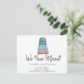 Ik heb me verplaatst, Geschakcases Nieuw Adres Aankondigingskaart (Staand voorkant)