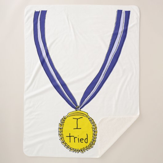 Ik Heb Medal Geprobeerd Sherpa Deken (Voorkant)