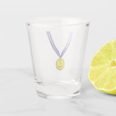 Ik heb Medal geprobeerd Shot Glas (Achterkant)