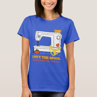 Ik heb medelijden met de spoel (met hart) T-shirt