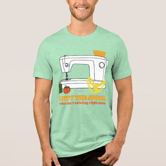 Ik heb medelijden met de spoel - T-shirt (Voorkant)