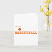Ik heb meer basketbal nodig kaart (Gele Bloem)