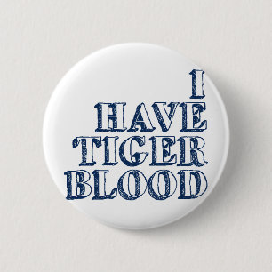 Ik heb meer bloed ronde button 5,7 cm