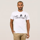 Ik heb meer cowbell nodig t-shirt (Voorkant volledig)