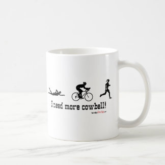 Ik heb meer cowbell t-shirt nodig koffiemok