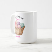 Ik heb Meer Garens Koffiemok (Voorkant links)