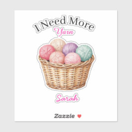 Ik heb Meer Garens Sticker