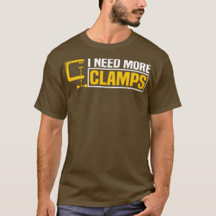 Ik heb meer lampen nodig Funny Woodworker Carpente T-shirt