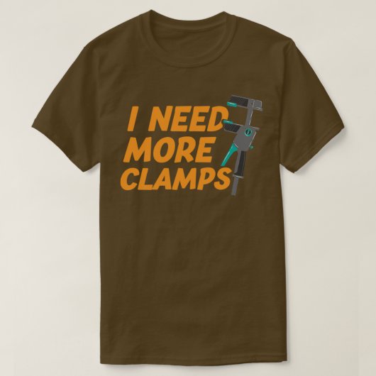Ik heb meer lampen nodig Funny Woodworker Carpente T-shirt (Design voorkant)