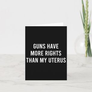 Ik heb meer rechten dan mijn baarmoeder pro-choice kaart