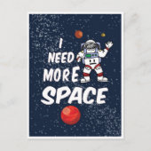 Ik heb meer ruimte nodig, briefkaart (Voorkant)