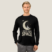 Ik heb meer ruimte nodig – Cosmic Moon Design Tri-Blend Shirt (Voorkant)