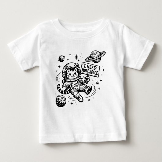 Ik heb meer ruimte nodig Funny Cat Astronaut (Voorkant)