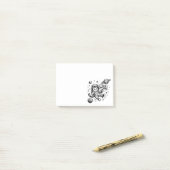 Ik heb meer ruimte nodig Funny Cat Astronaut Post-it® Notes (Op bureau)