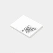 Ik heb meer ruimte nodig Funny Cat Astronaut Post-it® Notes (Schuin)