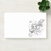 Ik heb meer ruimte nodig Funny Cat Astronaut Post-it® Notes (Kantoor)