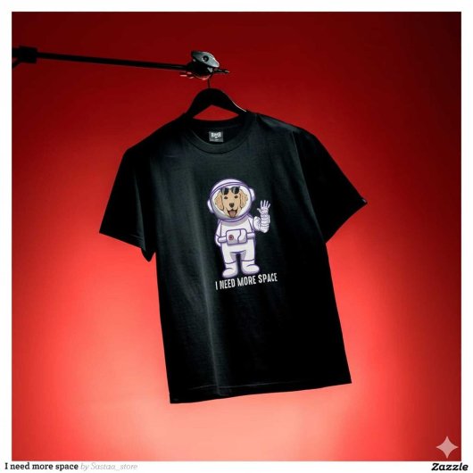 Ik heb meer ruimte nodig t-shirt