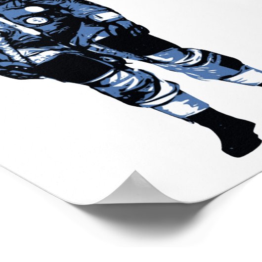 Ik heb meer ruimteastronaut nodig poster (Hoek)