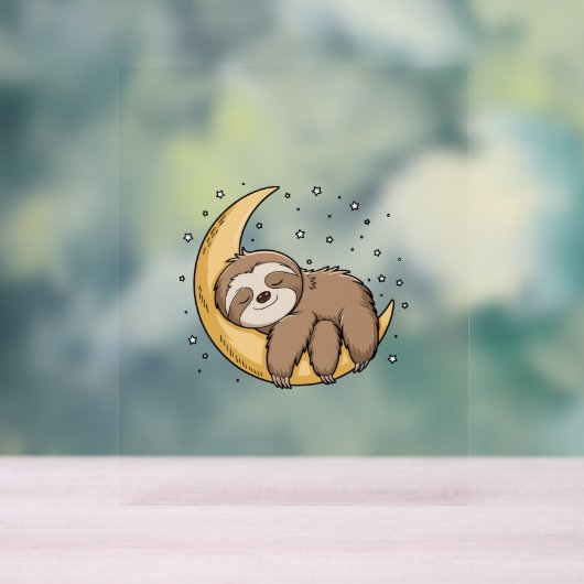 Ik heb meer slaap nodig acryl bord (Neutraal)