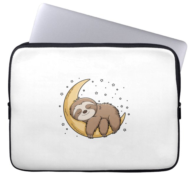 Ik heb meer slaap nodig laptop sleeve (Voorkant)