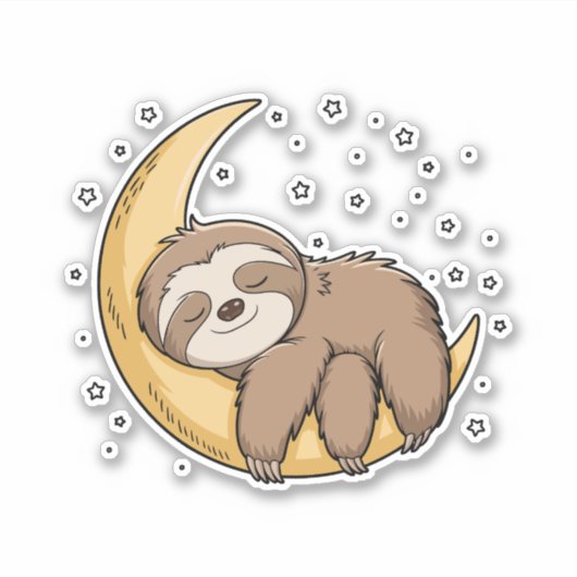 Ik heb meer slaap nodig sticker (Voorkant)