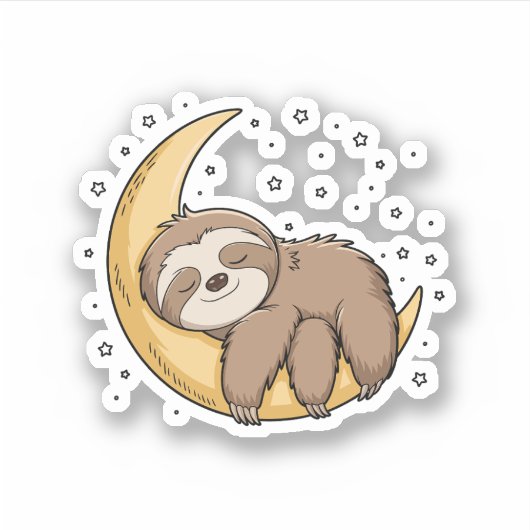 Ik heb meer slaap nodig sticker (Voorkant)