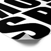 Ik heb meer spc nodig | Funny Typography Poster (Hoek)