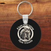 Ik heb meer Tattoos dan vrienden Tattoos verslaafd Sleutelhanger (Voorkant)