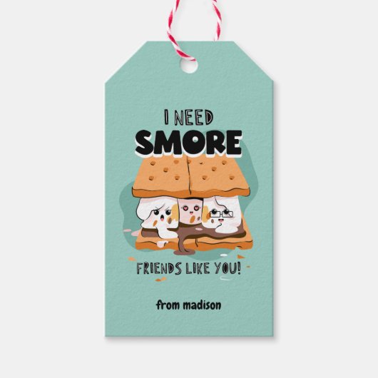 Ik heb meer vrienden nodig zoals jij, klassikale V Cadeaulabel (Voorkant)