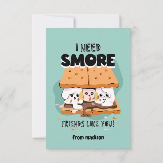 Ik heb meer vrienden nodig zoals jij, klassikale V Kaart (Voorkant)