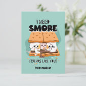 Ik heb meer vrienden nodig zoals jij, klassikale V Kaart (Staand voorkant)