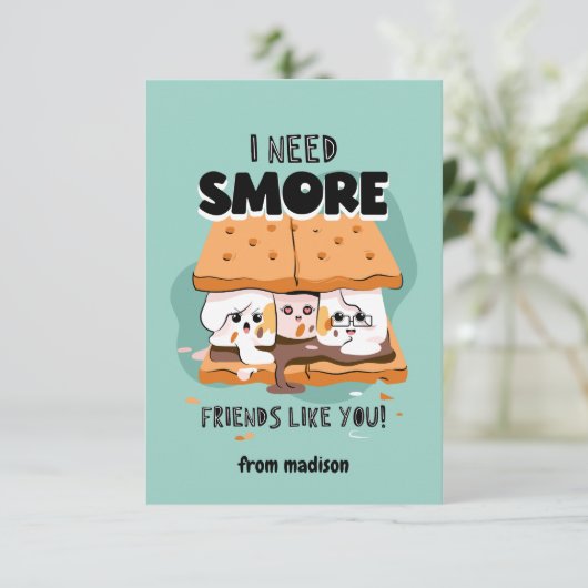 Ik heb meer vrienden nodig zoals jij, klassikale V Kaart (Staand voorkant)