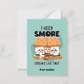 Ik heb meer vrienden nodig zoals jij, klassikale V Notitiekaartje (Voorkant)