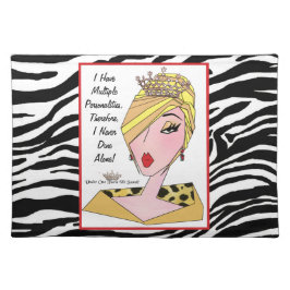 Ik heb meerdere persoonlijkheden - ik doe nooit al placemat