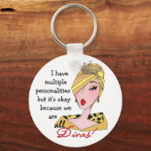 Ik heb meerdere persoonlijkheden... we zijn allema sleutelhanger (Voorkant)