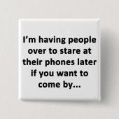 Ik heb mensen over vierkante button 5,1 cm (Voorkant)