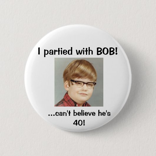 Ik heb met BOB gepartitioneerd. Ronde Button 5,7 Cm (Voorkant)