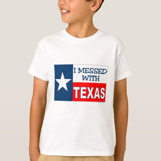 Ik heb met Texas gebeld T-shirt (Voorkant)