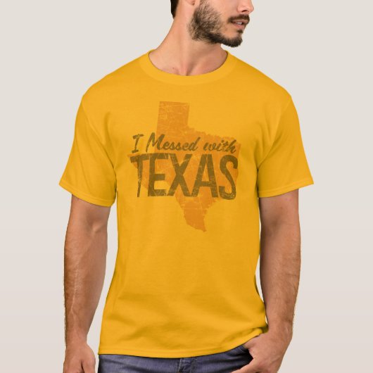 Ik heb met Texas gebeld T-shirt (Voorkant)
