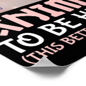 Ik heb mijn Anime gepauzeerd om hier te zijn.. Poster (Hoek)