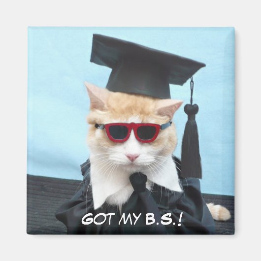 Ik heb mijn B.S.! Magneet (Voorkant)