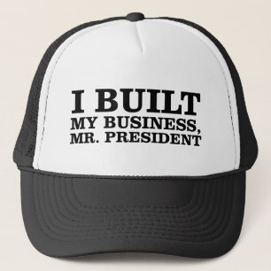 Ik heb mijn bedrijf gebouwd, Mr. President Trucker Pet