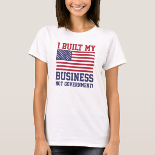 Ik heb mijn bedrijf niet gebouwd. T-shirts