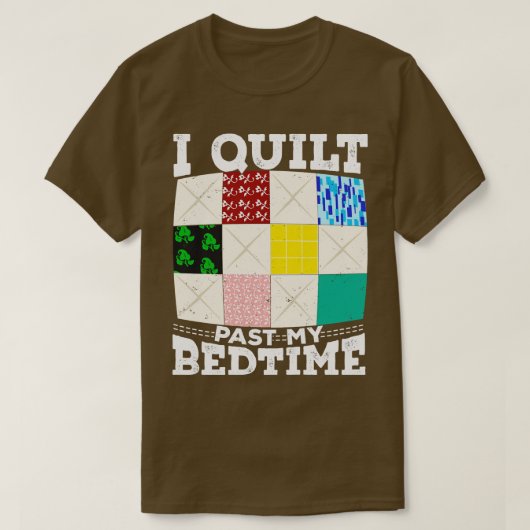 Ik heb mijn bedtijd gekwild t-shirt (Design voorkant)
