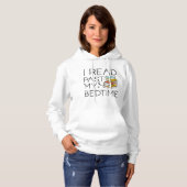 Ik heb mijn bedtijd gelezen hoodie (Voorkant volledig)