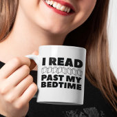 Ik heb mijn bedtijd gelezen koffiemok